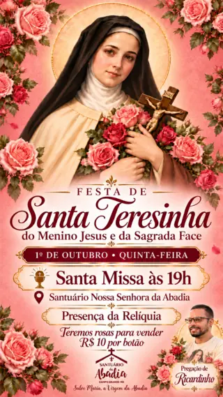 Festa de Santa Teresinha do Menino Jesus e da Sagrada Face