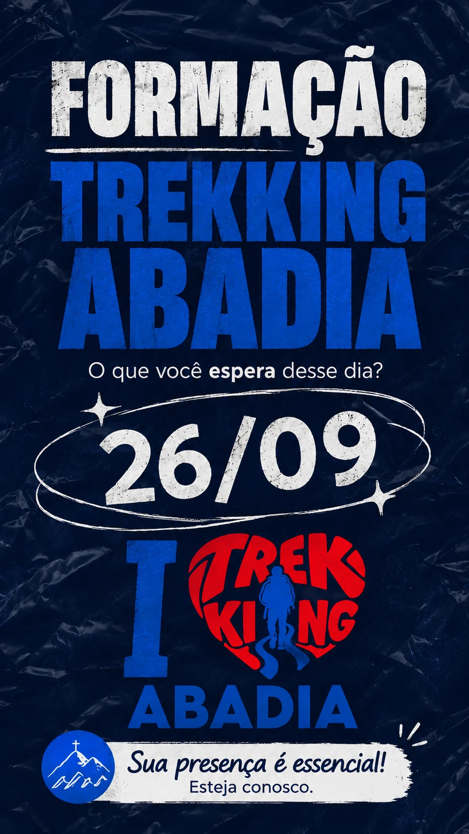 Formação Trekking Abadia em 26 de setembro